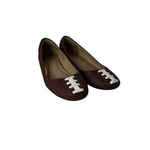 Charis Doxa Touchdown Ballet Flats Football 7.5